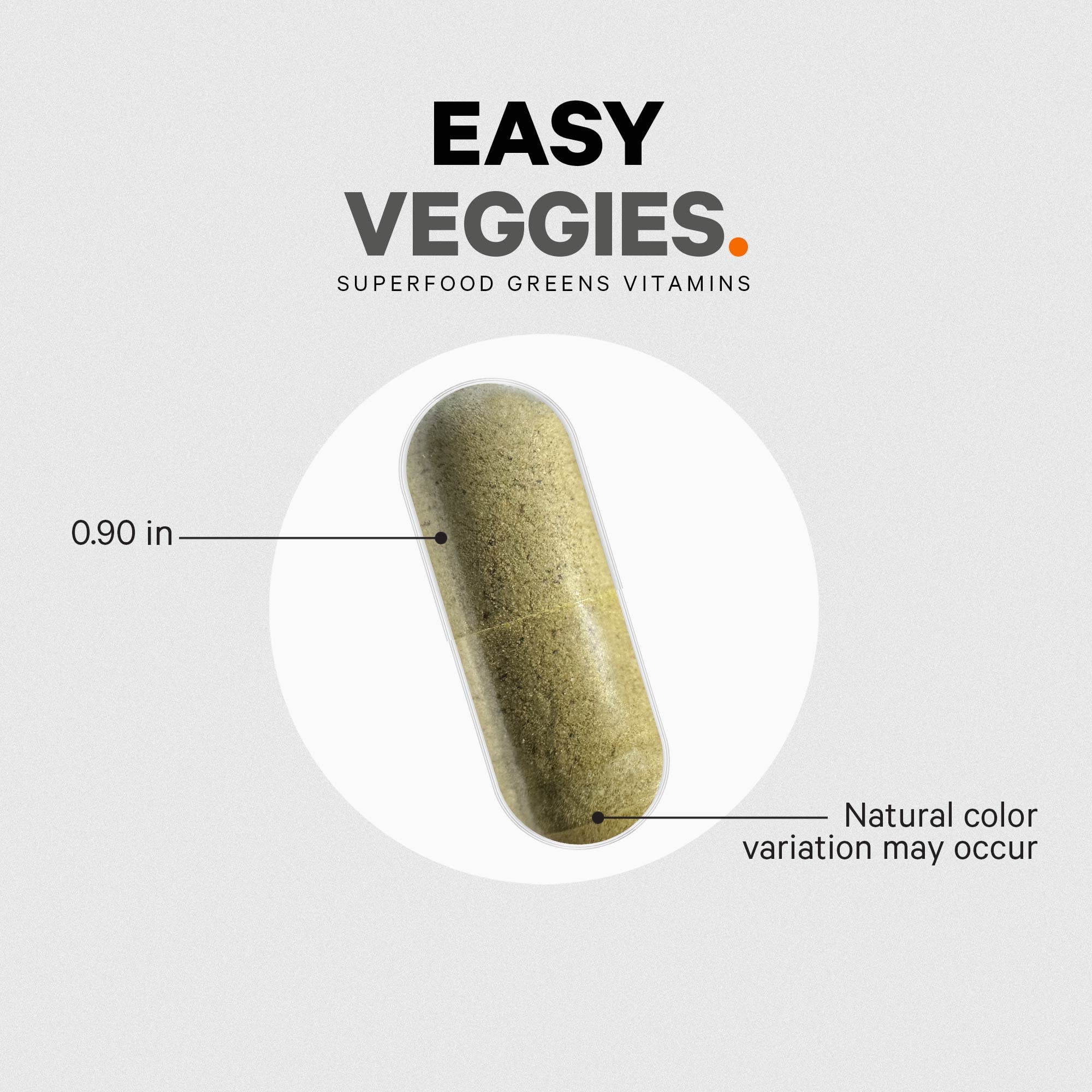 Codeage Instantfood Easy Veggies, Over 15 Vegetable Powders Equivalent All-in-One, Daily Vegan Blend, Whole Food Greens Vitamins Supplement Capsules, Phytonutrients Multivitamin, Non-GMO, 90 Capsules - TrustMedUSA