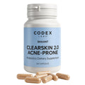 Codex Labs Shaant Clear Skin Supplement – 60 Vegan Capsules | Acne Probiotics with 9-Strain Blend, Green Tea EGCG & Guggul – Daily Support for Acne-Prone Skin & Clear Complexion - TrustMedUSA
