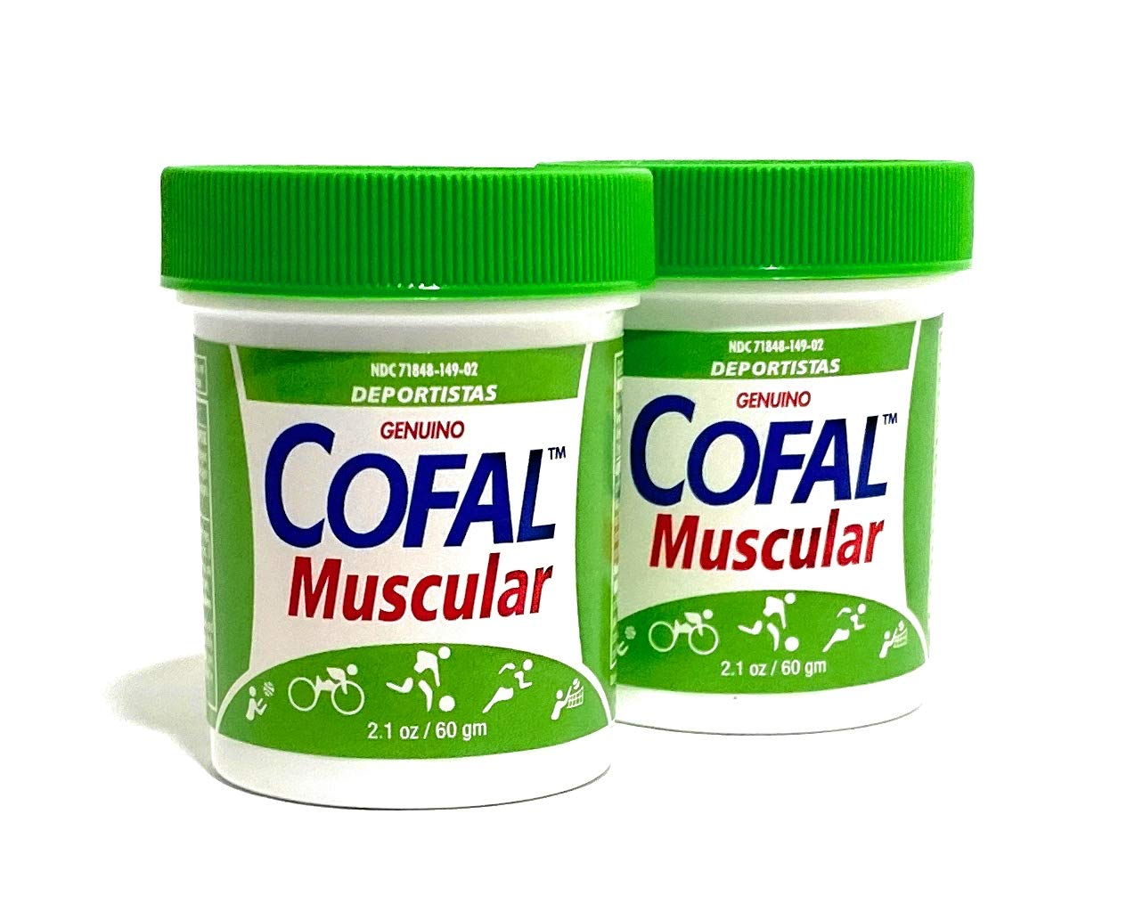 Cofal Muscular Fuerte Cream - 2.1 Oz - 2 Pack - TrustMedUSA
