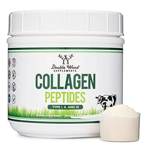 Collagen Peptides Powder - Hydrolyzed Collagen, Keto Safe - 16.08oz - Multi Type 1, 2 - TrustMedUSA