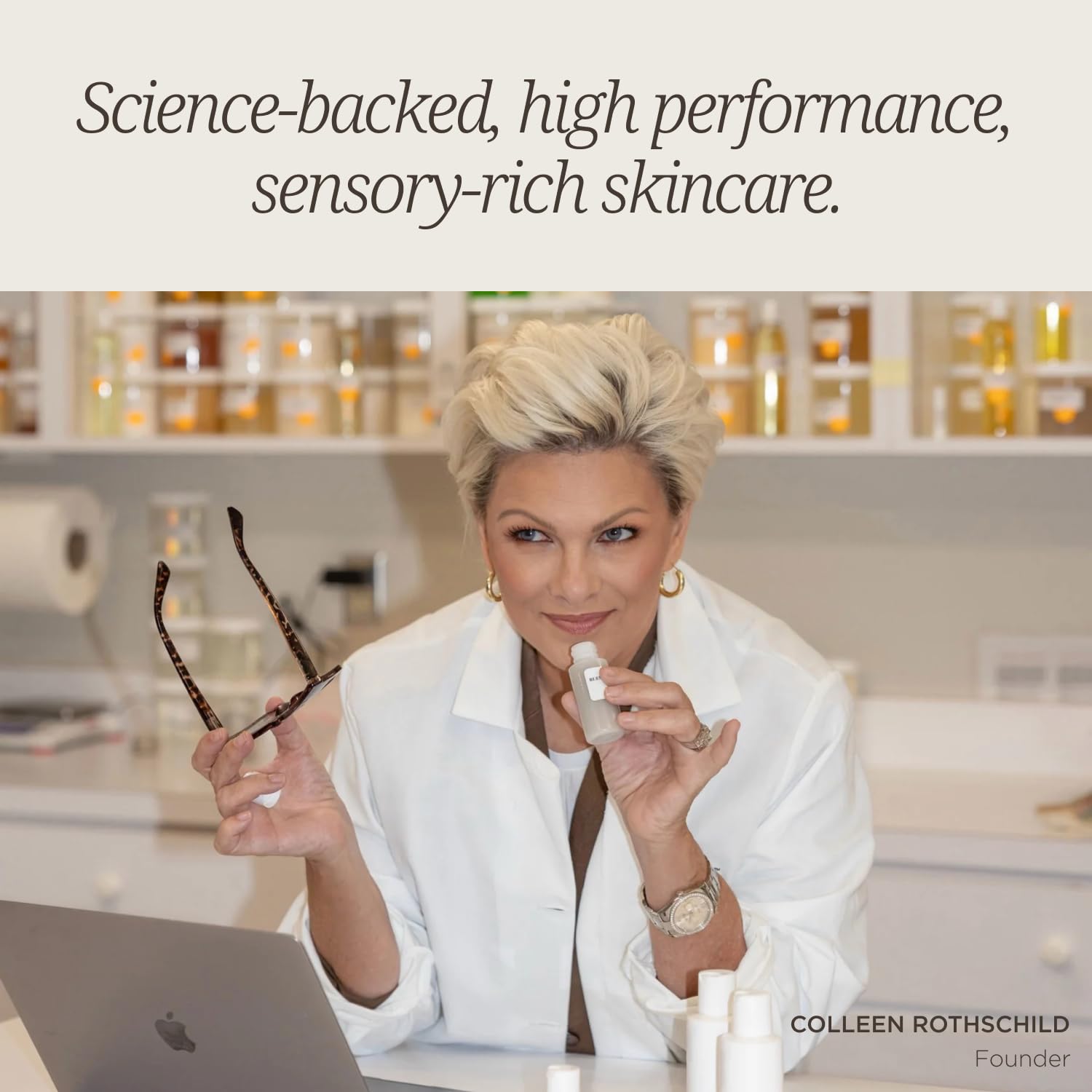 COLLEEN ROTHSCHILD Illuminating Tinted Eye Cream | Instant Brightening Effect | Nourishes & Targets Dark Circles | With Hyaluronic Acid, Caffeine, Pearlized Pigments & Peptides (0.5 fl oz) - TrustMedUSA