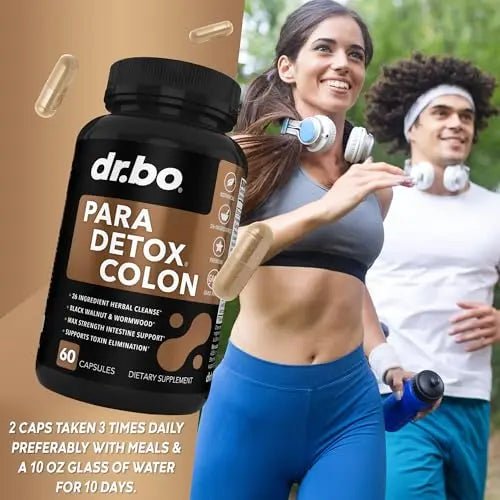 Colon Cleanse Pills Body Detox - Intestinal Guard Cleanser for Stomach - Natural Weight - TrustMedUSA