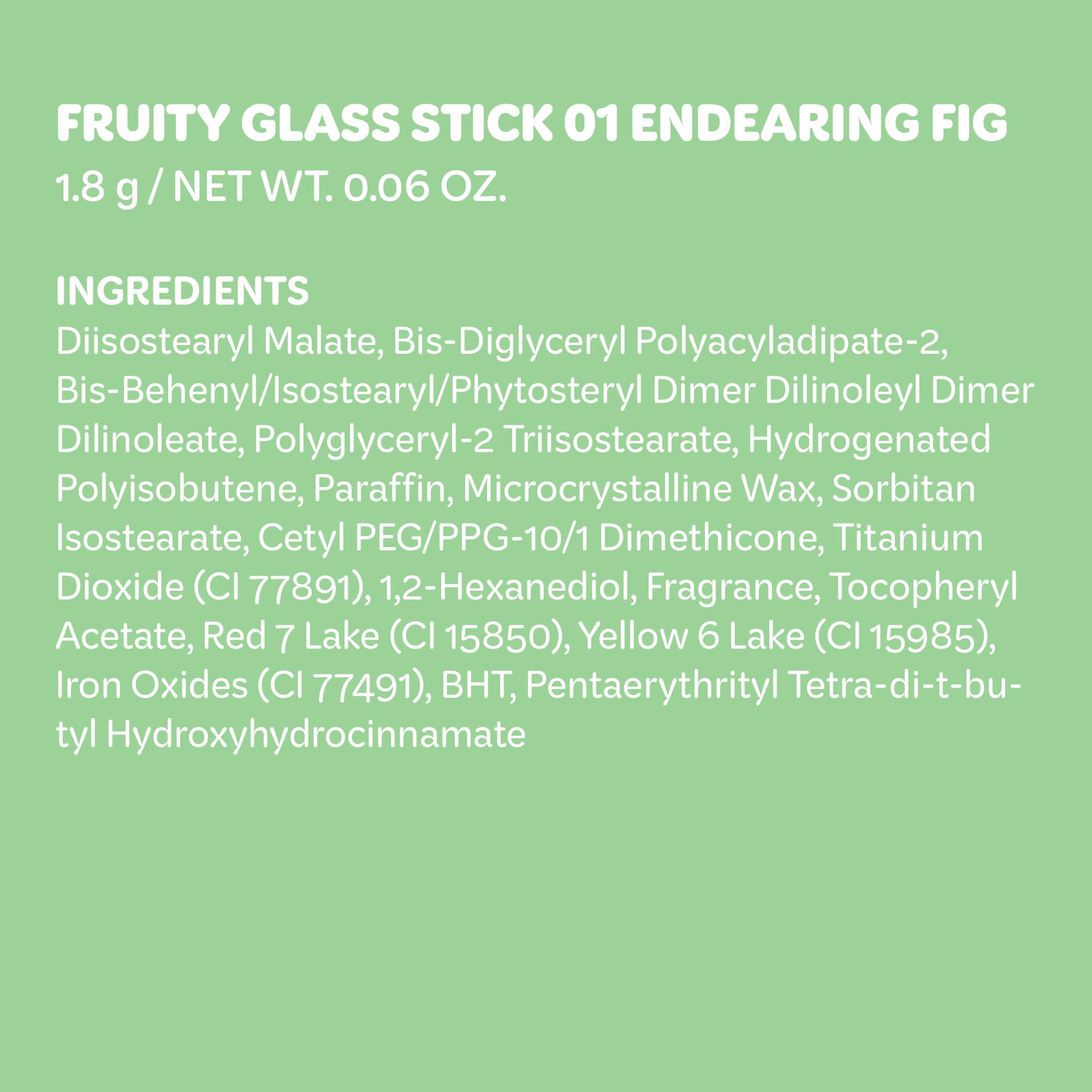 COLORGRAM Fruity Glass Stick 02 DARLING PAPAYA | Long-Lasting Juicy Lip Tint with Radiant, Glossy Finish | Melting Syrupy Texture for Vibrant, Hydrated Lips | Non-Sticky Shine - TrustMedUSA