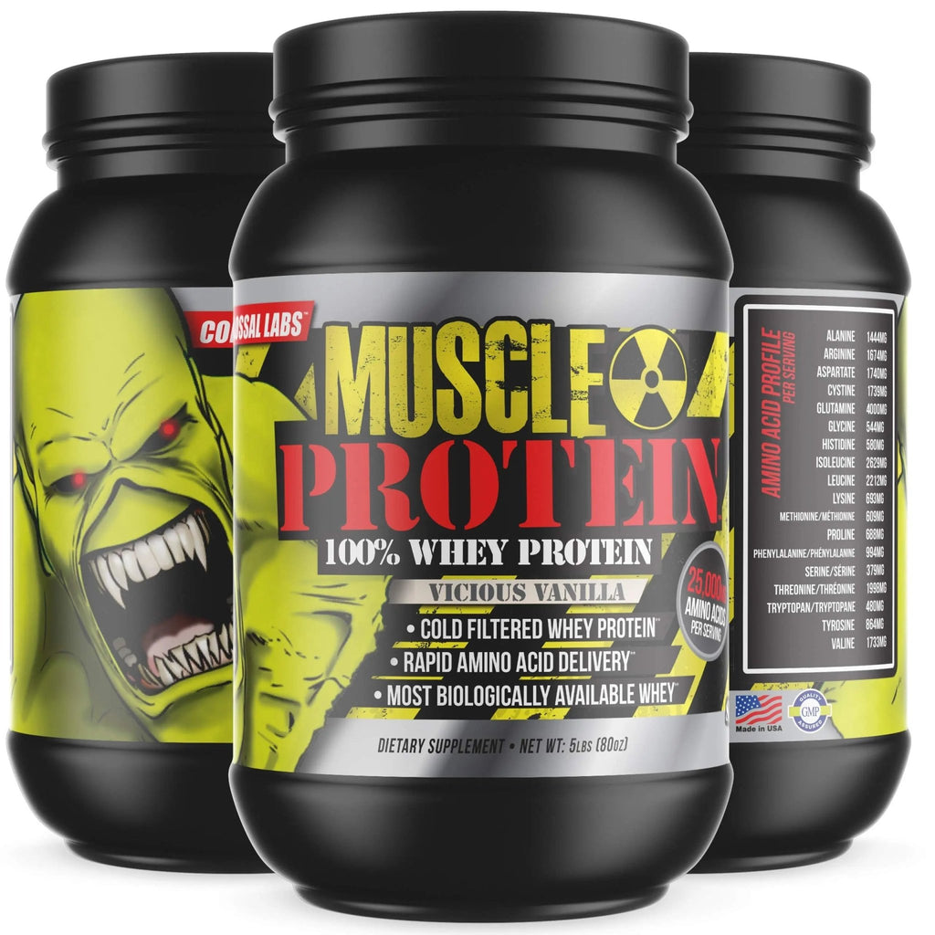 COLOSSAL LABS Whey Protein Powder [15 lbs/Pack of 1]– Chocolate Protein, Cold Filtered - TrustMedUSA
