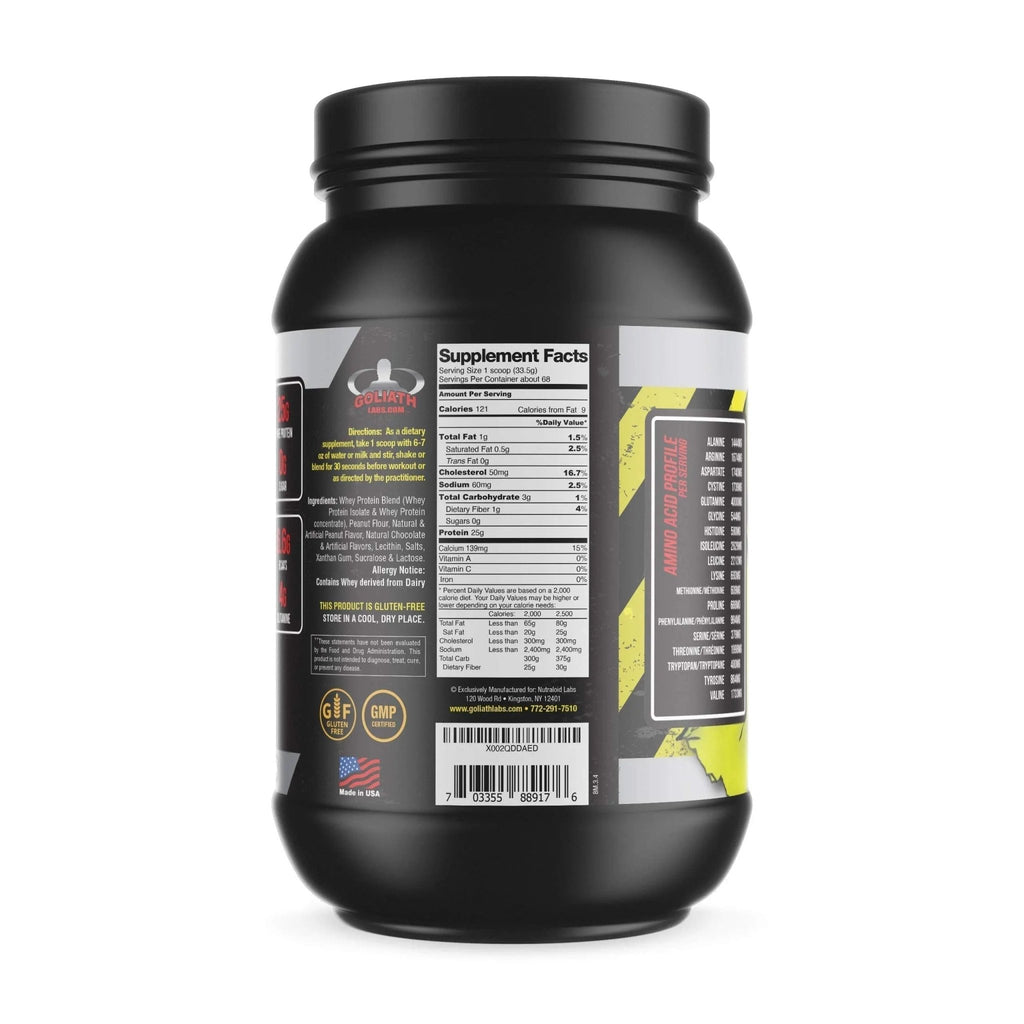 COLOSSAL LABS Whey Protein Powder [15 lbs/Pack of 1]– Peanut Butter-Chocolate Protein - TrustMedUSA
