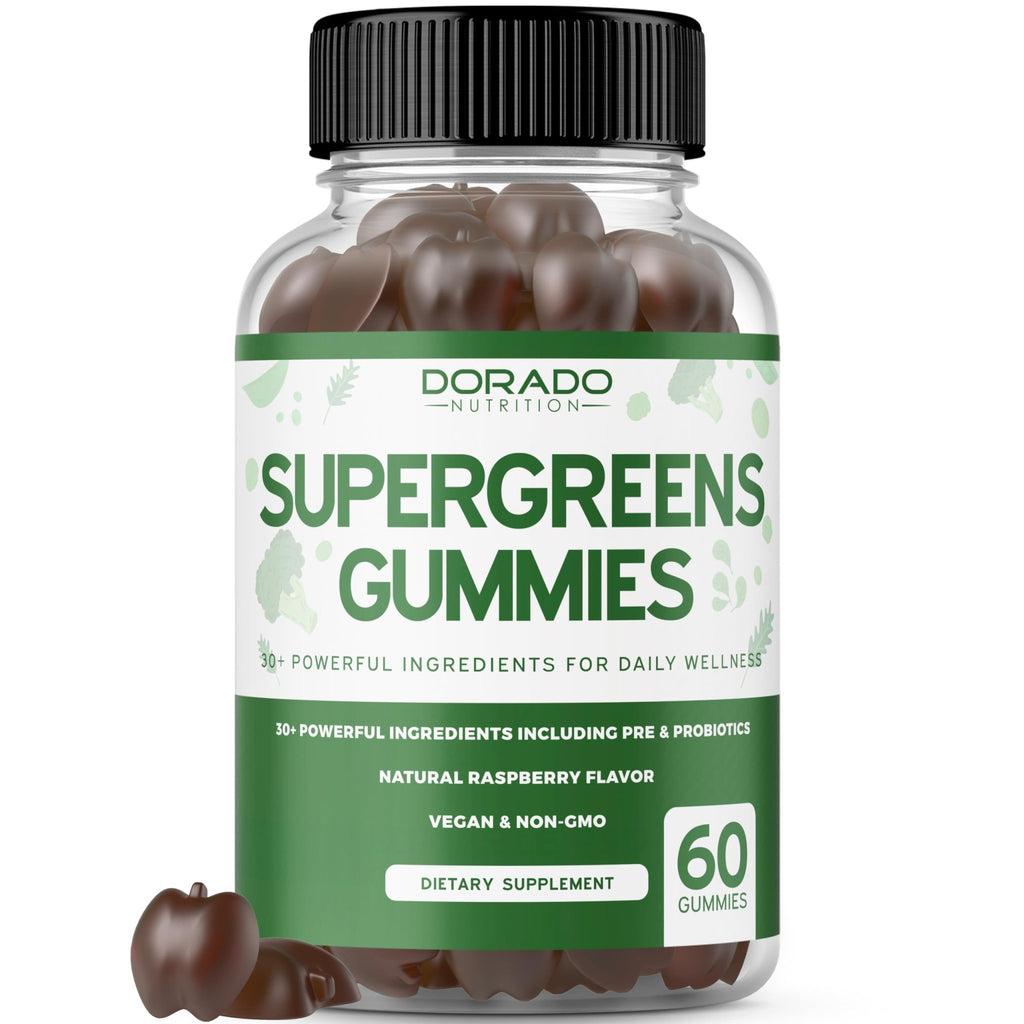 Colostrum (120 Count) Bovine Colostrum Capsules Supplement and Supergreens (60 Gummies) Superfood for Immunity Support with Greens Supplements with 8 Ingredient Power Blend - Vegan Safe & Made in USA - TrustMedUSA