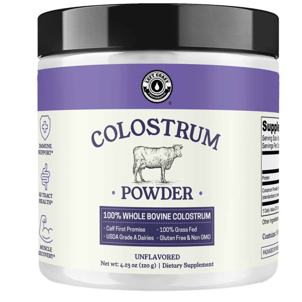 Colostrum Powder – USA Sourced Bovine Colostrum for Humans for Immune Support, Gut Health, Muscle Recovery - Single Ingredient, No Additives, Grass Fed, Non-GMO Colostrum Supplement for Women and Men - TrustMedUSA