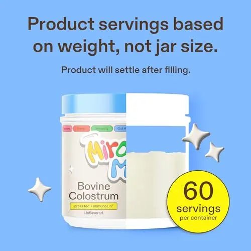 Colostrum Supplement for Gut Health, Hair Growth, Beauty and Immune Support - TrustMedUSA