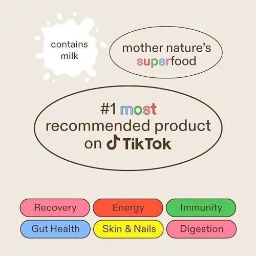 Colostrum Supplement for Gut Health, Hair Growth, Beauty and Immune Support - TrustMedUSA