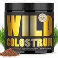 Colostrum Supplement - Grass Fed Pure Bovine Colostrum Powder - 2000mg & 400mg IgG (calostro bovino) - Gut, Immunity, Skin, Hair Support - Sugar Free, Natural Cacao Flavour, 30 Servings - TrustMedUSA