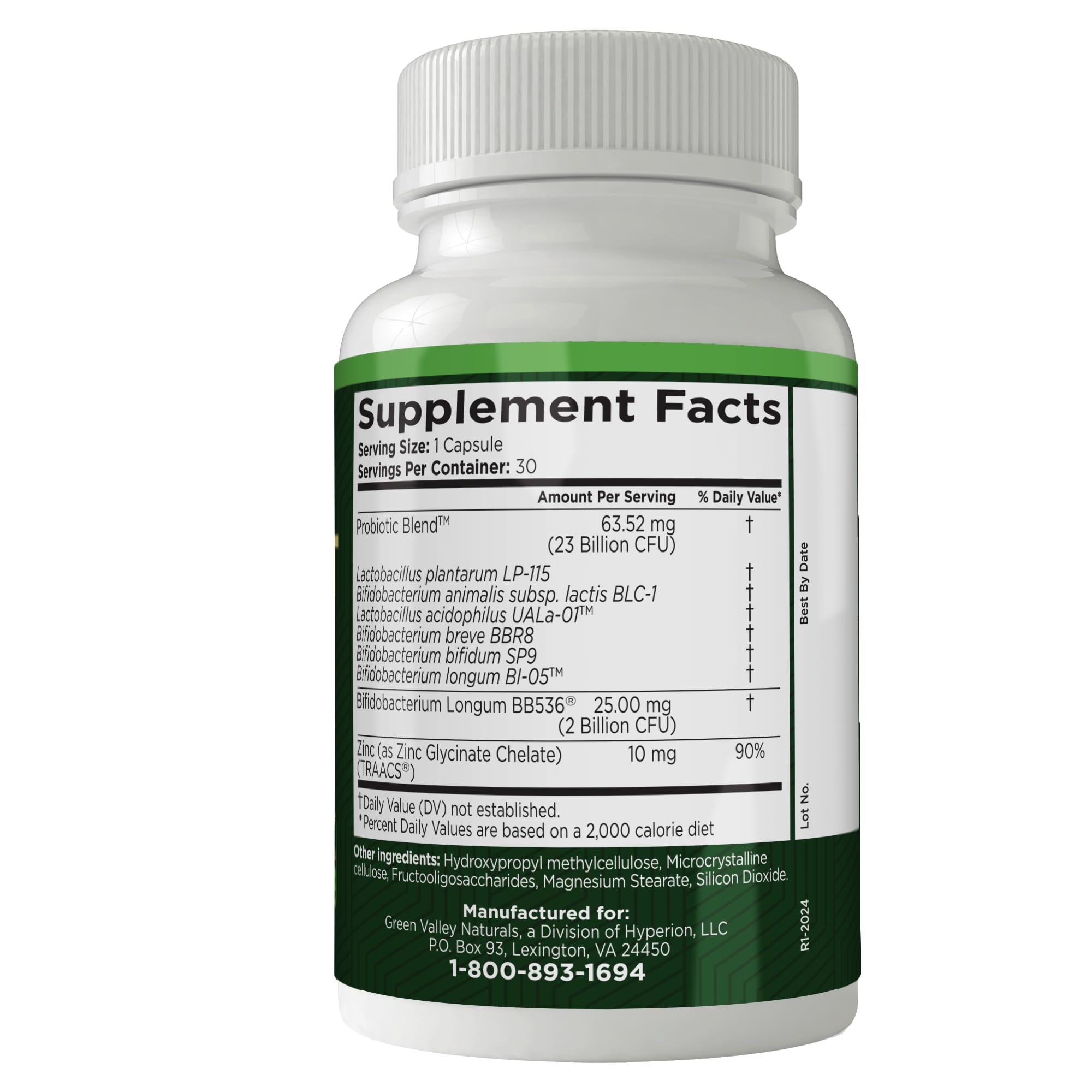 ComfortPro™ Daily Probiotics for Digestive Health | Constipation Relief & Bloating Support for Women & Men | Gut Cleanse with Zinc | Helps Reduce Gas & Promotes Digestive Regularity | Valley Formula - TrustMedUSA