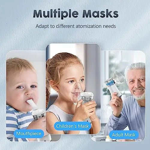 Compact Portable Nebulizer, Mesh Nebulizer, auto-Cleaning Handheld Nebulizer - TrustMedUSA