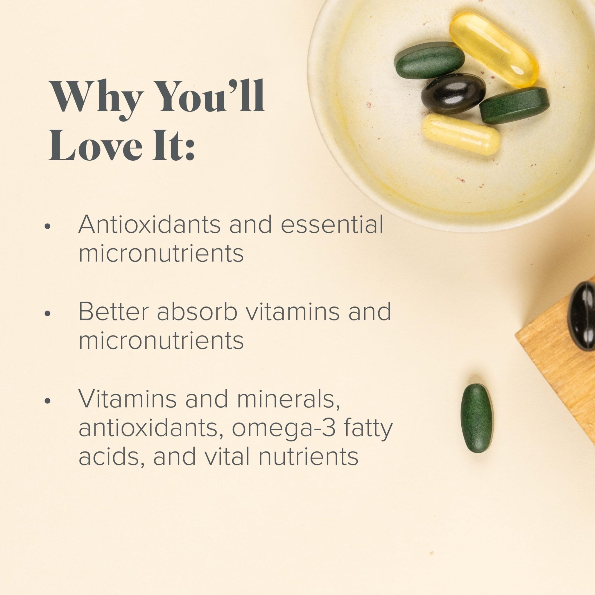 Complete Essentials™ Daily Pack for Men - Balanced Micronutrients for Optimal Women's Health & Performance - Antioxidants to Fight Oxidative Stress - Convenient Individual Packs - 30-Day Supply - TrustMedUSA