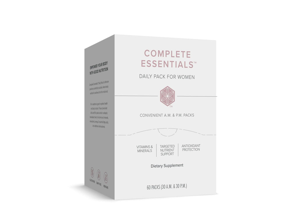 Complete Essentials™ Daily Pack for Women - Balanced Micronutrients for Optimal Women's Health & Performance - Antioxidants to Fight Oxidative Stress - Convenient Individual Packs - 30-Day Supply - TrustMedUSA