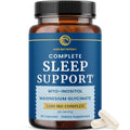 Complete Sleep Support | Myo Inositol + Magnesium Glycinate | Restful Sleep & Relaxation Support | 1100MG Complex | Melatonin-Free, Non-GMO | Inositol Supplement with Magnesium-Glycinate | 60 Ct - TrustMedUSA