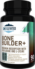 Comprehensive Bone Builder Calcium Supplement. Formulated with Highest Grade Calcium -Carbonate/Hydroxyapatite/Citrate, Magnesium, Zinc, D3. Works in Sync for Optimum Bone Health and Bone Strength. - Maple Wellness Supplements