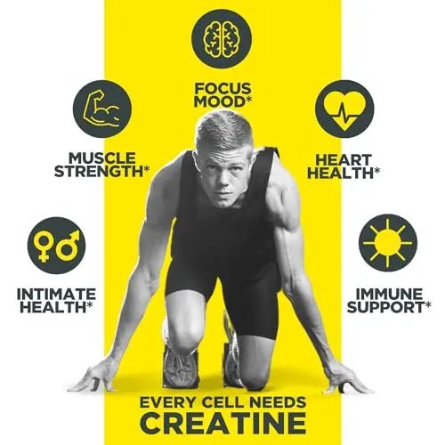 CON-CRET Creatine HCl Powder | Supports Muscle, Cognitive, and Immune Health - TrustMedUSA