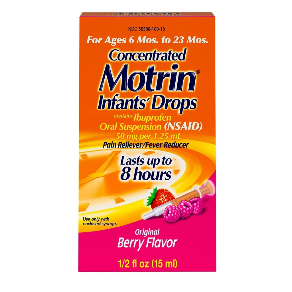 Concentrated Motrin Aspirin, 0.5 Fluid Ounce - TrustMedUSA