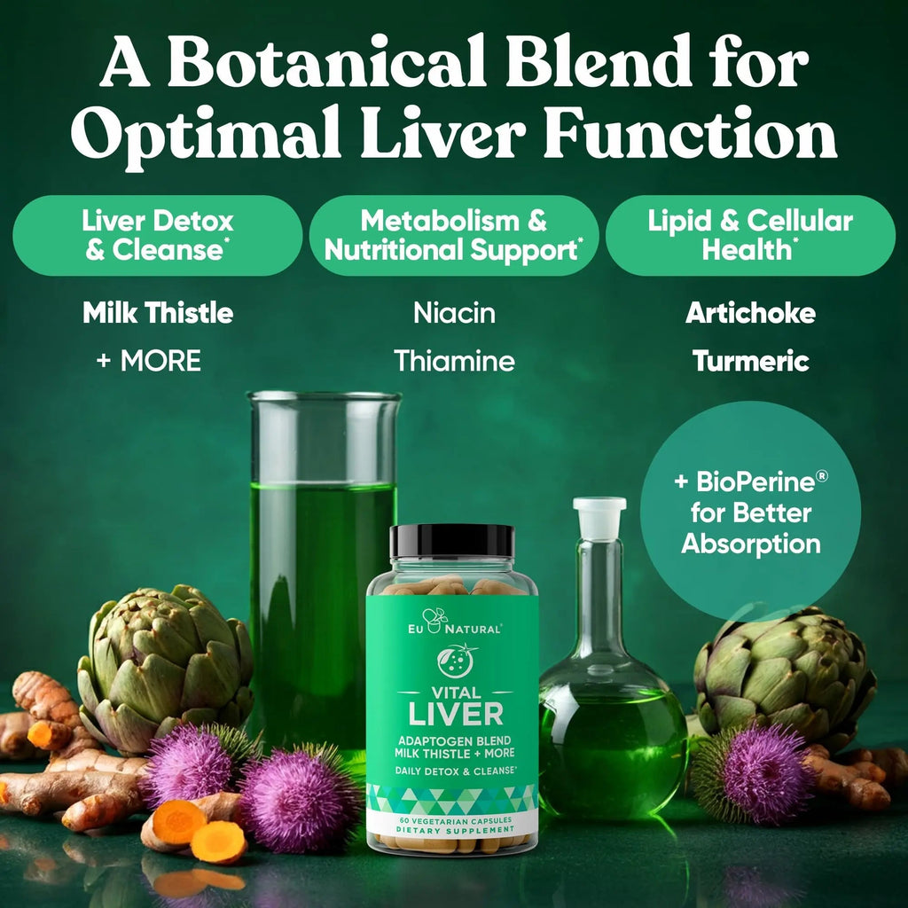 Conception for Him and Vital Liver Bundle - Male Fertility Booster & Prenatal Supplement + 9-in-1 Liver Support - TrustMedUSA