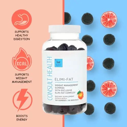 Consult Health ELIMI-Fat Weight Management Gummies – Dietary Supplement – Citrus Burs - TrustMedUSA