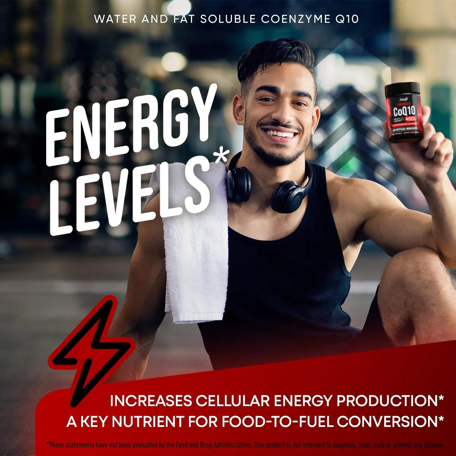 CoQ10 400mg Softgels - High Absorption Co Q10, 400mg Softgels for Heart Health & Energy Production - Enhanced Co Q 10 Supplement with Antioxidants and Flaxseed Oil - CoQ10 400 mg per Serving - TrustMedUSA
