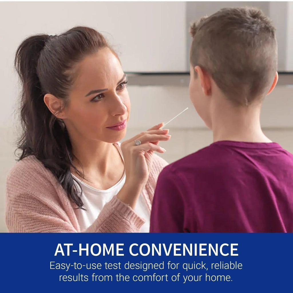 CorDx TyFast at Home Flu A/B & COVID-19 Multiplex Rapid Test Kit, Easy, Accurate, Fast Results in 10 Minutes, 3 in 1 Combo Kit, 5 Tests - TrustMedUSA