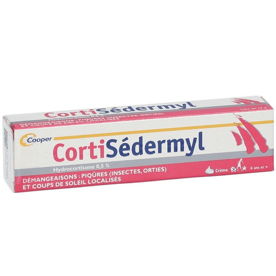 Cortisedermyl 0.75% cream 15g - Itchy insect bites - COOPER - TrustMedUSA