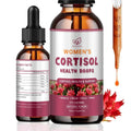 Cortisol Manager Liquid Drops, Cortisol Supplements for Women, with magnesium ashwagandha, rhodiola rosea,l-theanine,Phosphatidylserine-Promote Relaxation and Support Mood- 30 Day Vegan Supply - TrustMedUSA