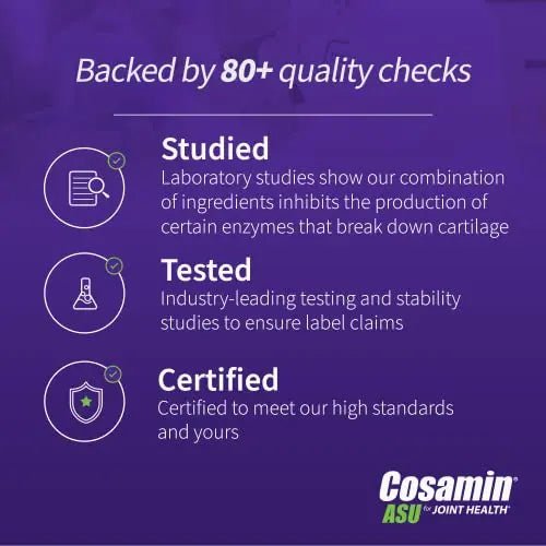 Cosamin ASU Joint Health Supplement – Advanced, Faster-Acting Formula, 90 Capsules - TrustMedUSA