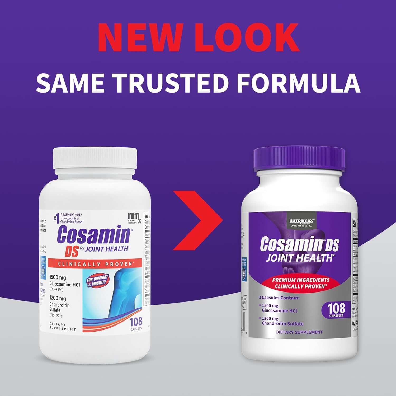 Cosamin DS for Joint Health Comfort & Mobility, 2 Count - TrustMedUSA
