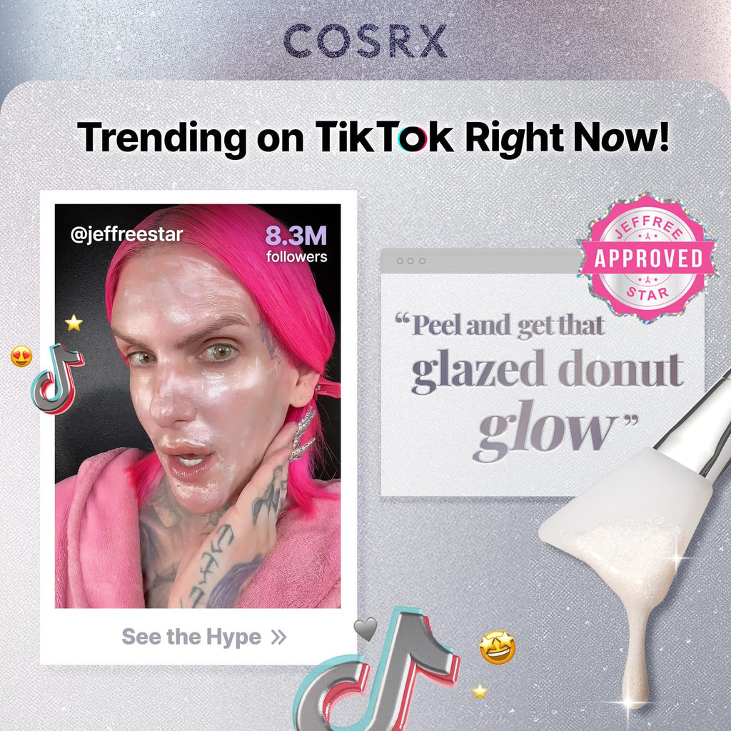 COSRX PDRN EXOSOME Glaze Wrapping Mask with SALMON DNA PDRN, Instant Glow, Easy Peel-Off Overnight Mask for Glass Skin, Firmness, Elasticity & Skin Texture Care, Mothers day gift, Korean Skin Care - Maple Wellness Supplements