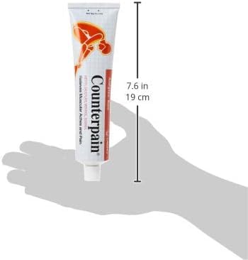 Counterpain® Warm Balm for Temporary Relief of Minor Muscular Aches and Pain, Methyl Salicylate, Levomenthol, Eugenol, Made in Indonesia - TrustMedUSA