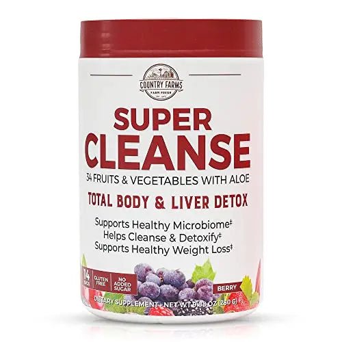 COUNTRY FARMS Super Cleanse, Super Juice Cleanse, Supports Healthy - TrustMedUSA