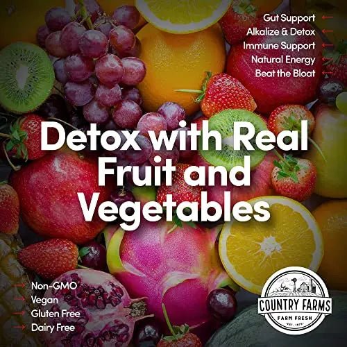 COUNTRY FARMS Super Cleanse, Super Juice Cleanse, Supports Healthy - TrustMedUSA