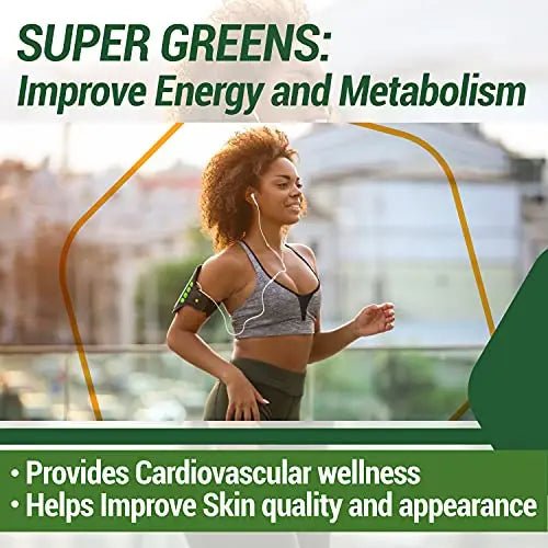 COUNTRY FARMS Super Greens Vegicaps, 32 Super Foods, Whole Food Supplement - TrustMedUSA