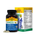 Country Life Core Daily-1 for Men - Multivitamin with Probiotics, Saw Palmetto, Pumpkin Seed Extract, and Coenzymated B Vitamins - Gluten-Free and Vegetarian - 60 Tablets - TrustMedUSA
