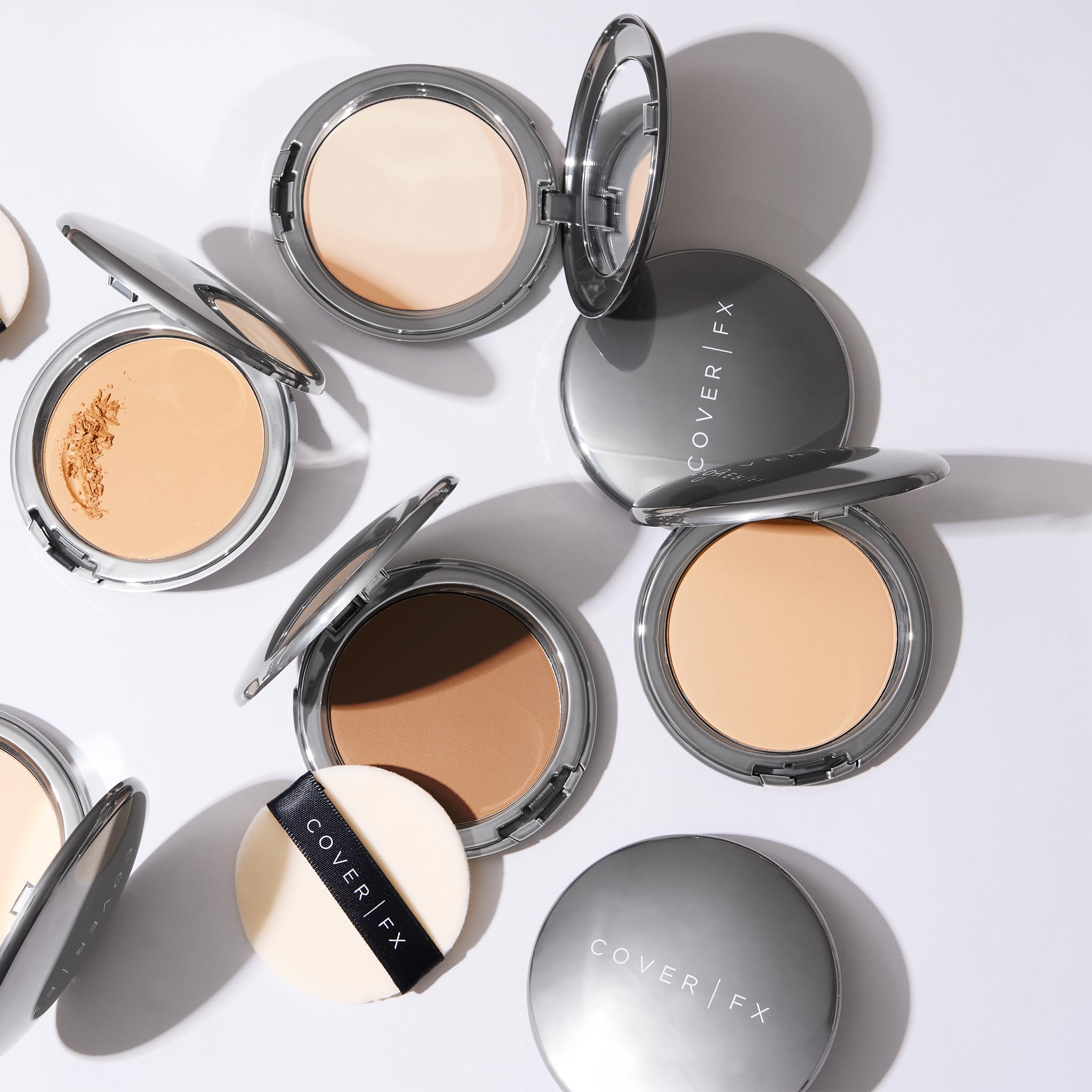 COVER FX Perfect Pressed Setting Powder - Deep - TrustMedUSA