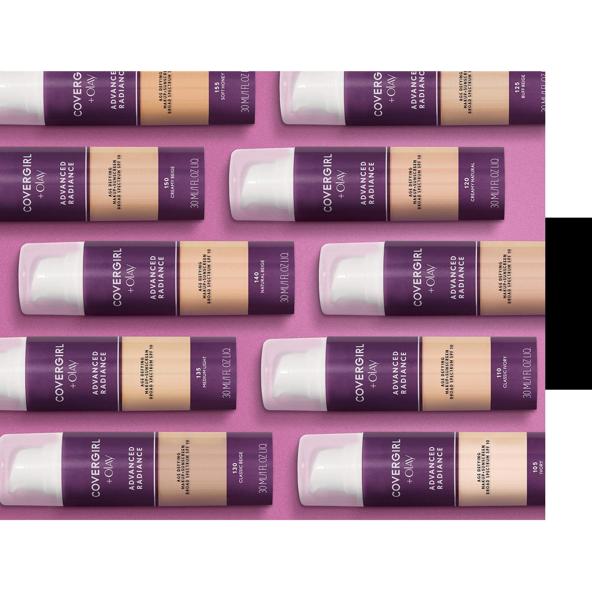 COVERGIRL Advanced Radiance Age-Defying Foundation Makeup, Classic Beige, 1 oz (Packaging May Vary) - TrustMedUSA