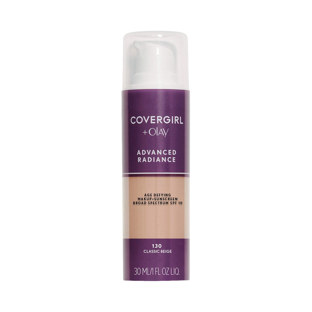 COVERGIRL Advanced Radiance Age-Defying Foundation Makeup, Classic Beige, 1 oz (Packaging May Vary) - TrustMedUSA