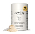 Cowboy - The Exclusive 1st Milking, Whole, Grass Fed Colostrum Supplement for Full Body Health - Bovine Colostrum Powder Packed w/Bioactive Nutrients - Sugar Free (Vanilla, 40 Servings) - TrustMedUSA