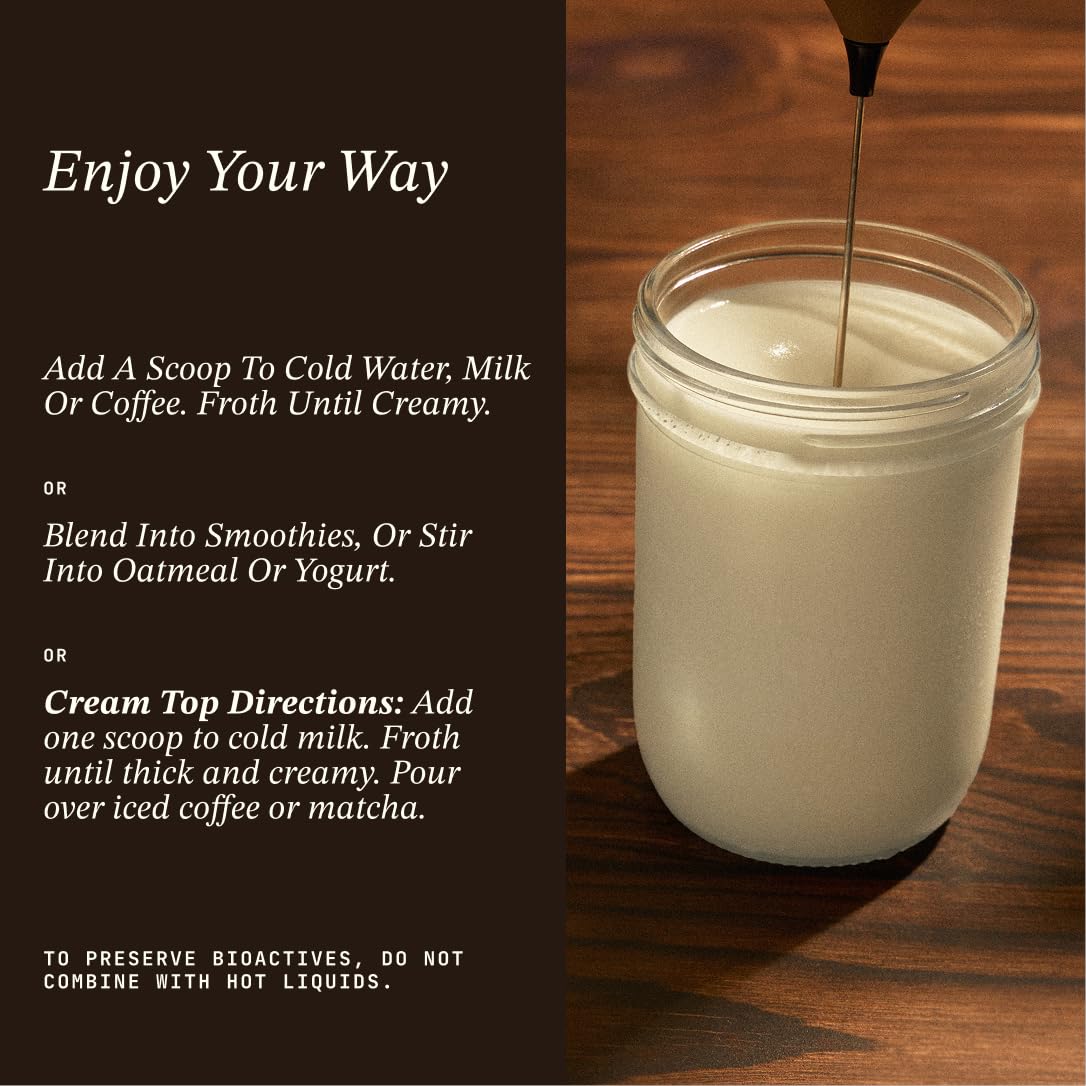 Cowboy - The Exclusive 1st Milking, Whole, Grass Fed Colostrum Supplement for Full Body Health - Bovine Colostrum Powder Packed w/Bioactive Nutrients - Sugar Free (Vanilla, 40 Servings) - TrustMedUSA
