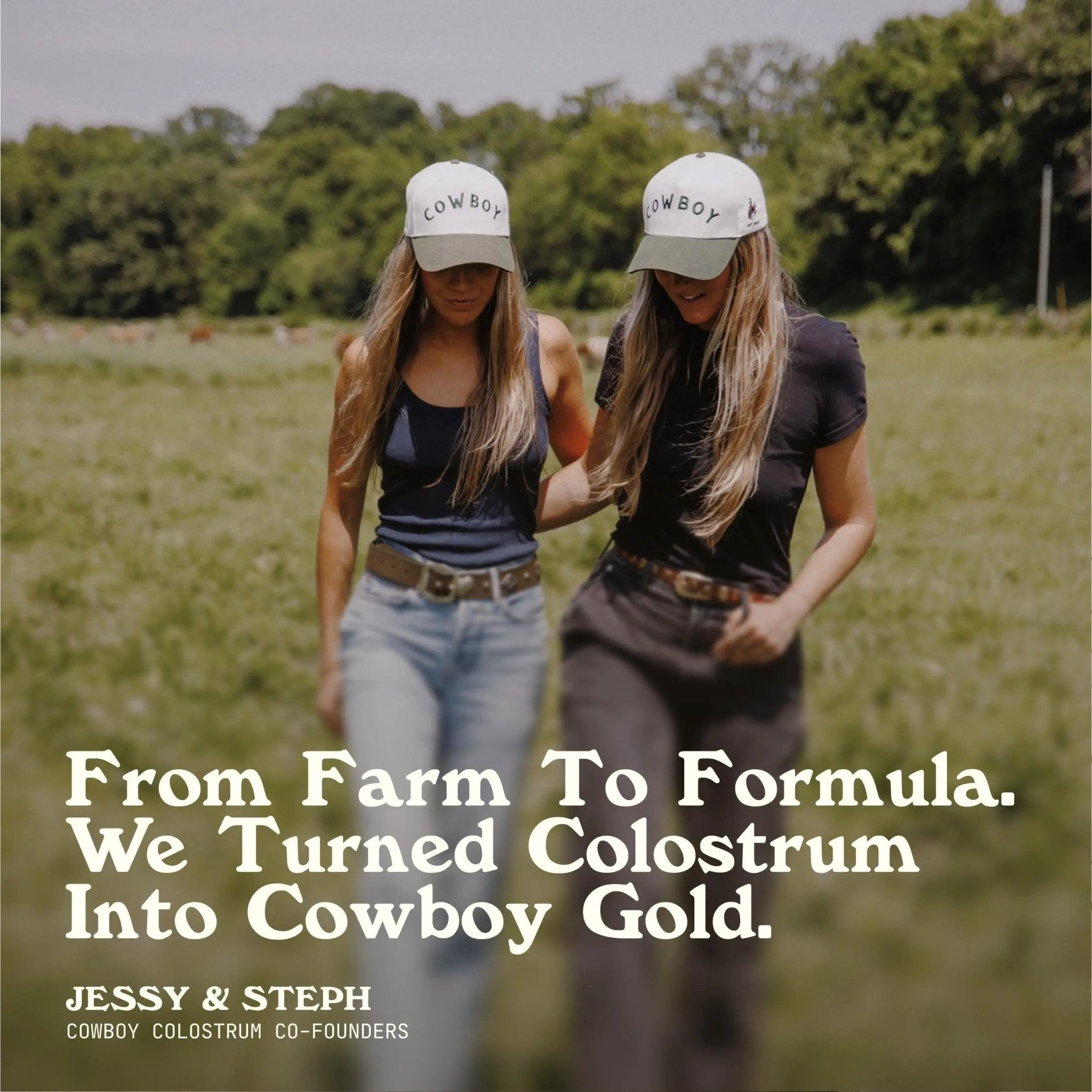 Cowboy - The Exclusive 1st Milking, Whole, Grass Fed Colostrum Supplement for Full Body Health - Sugar Free Bovine Colostrum Powder Packed with Bioactive(Vanilla & Chocolate) Nutrients - TrustMedUSA