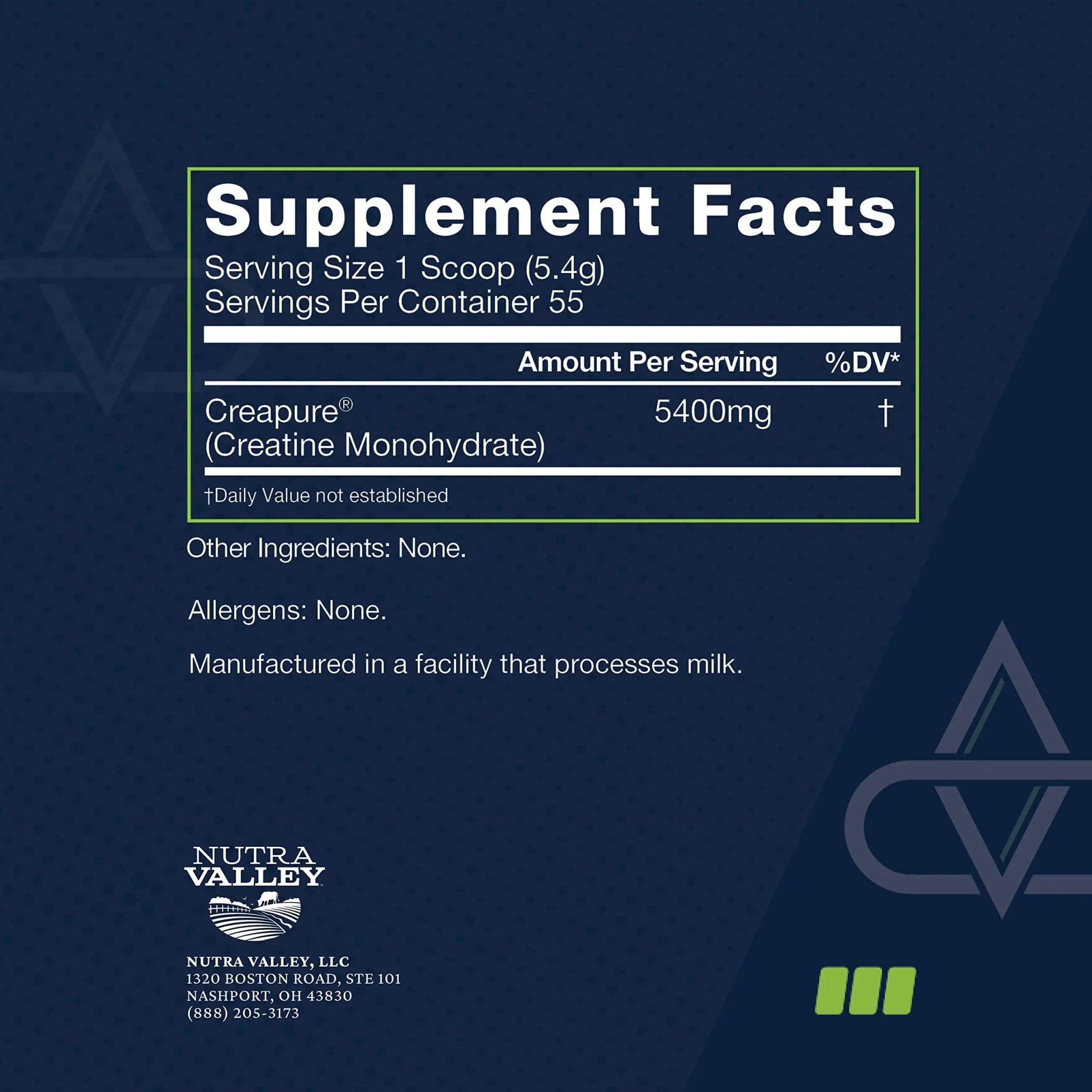 CREA SUPPS Premium Creapure Creatine Monohydrate Powder | Pure, Vegan, Keto - TrustMedUSA