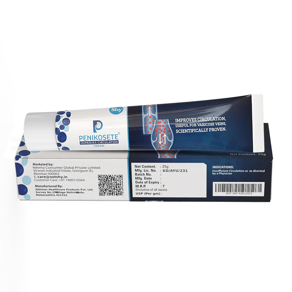 Cream Ayurvedic Solution for Management of Varicose Veins, Spider Veins, Varicocele Helps Reach The Root Cause of varicose Veins Reduces Cramps, Itching & Swelling. Single Tube (25 GMS). - TrustMedUSA