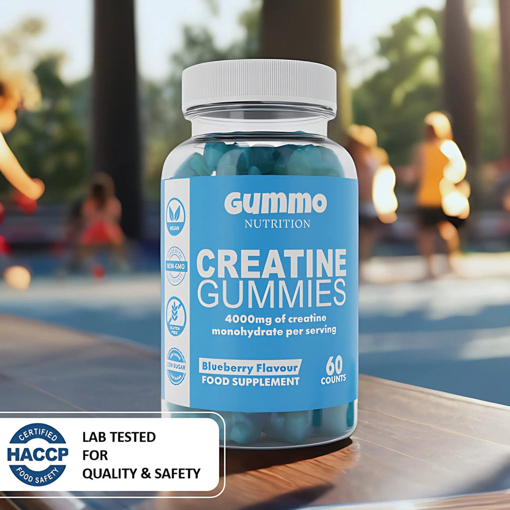Creatine Monohydrate Gummies 4000mg for Men & Women - 60 Chewable Creatine - TrustMedUSA