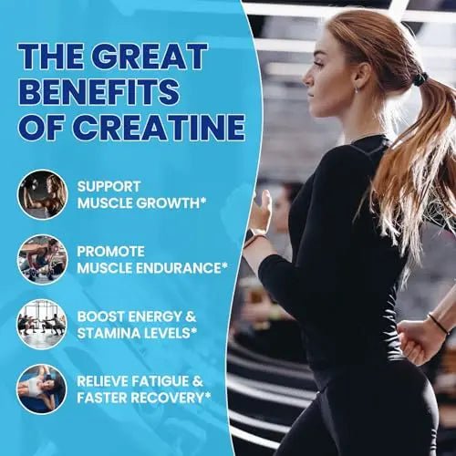Creatine Monohydrate Gummies for Men & Women, Chewables Creatine Monohydrate - TrustMedUSA