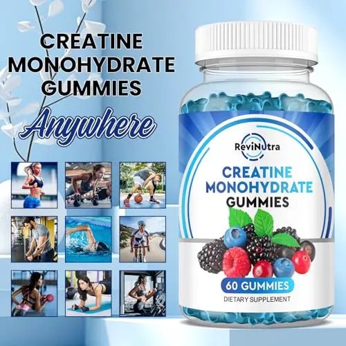 Creatine Monohydrate Gummies for Men & Women, Chewables Creatine Monohydrate - TrustMedUSA