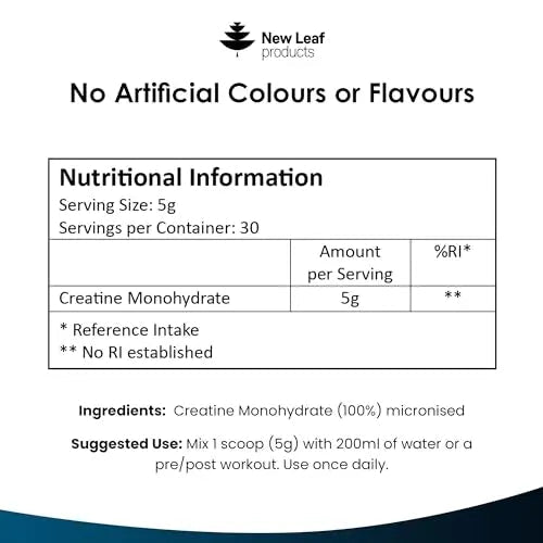 Creatine Monohydrate Powder 100% Pure Micronized Creatine - 150g Increased Absorption - TrustMedUSA