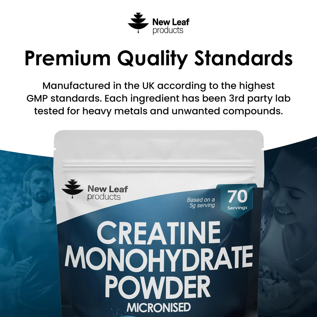 Creatine Monohydrate Powder 100% Pure Micronized Creatine - 350g Increased Absorption - TrustMedUSA