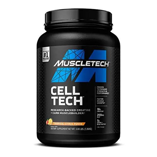 Creatine Monohydrate Powder MuscleTech Cell-Tech Creatine Powder Post Workout - TrustMedUSA